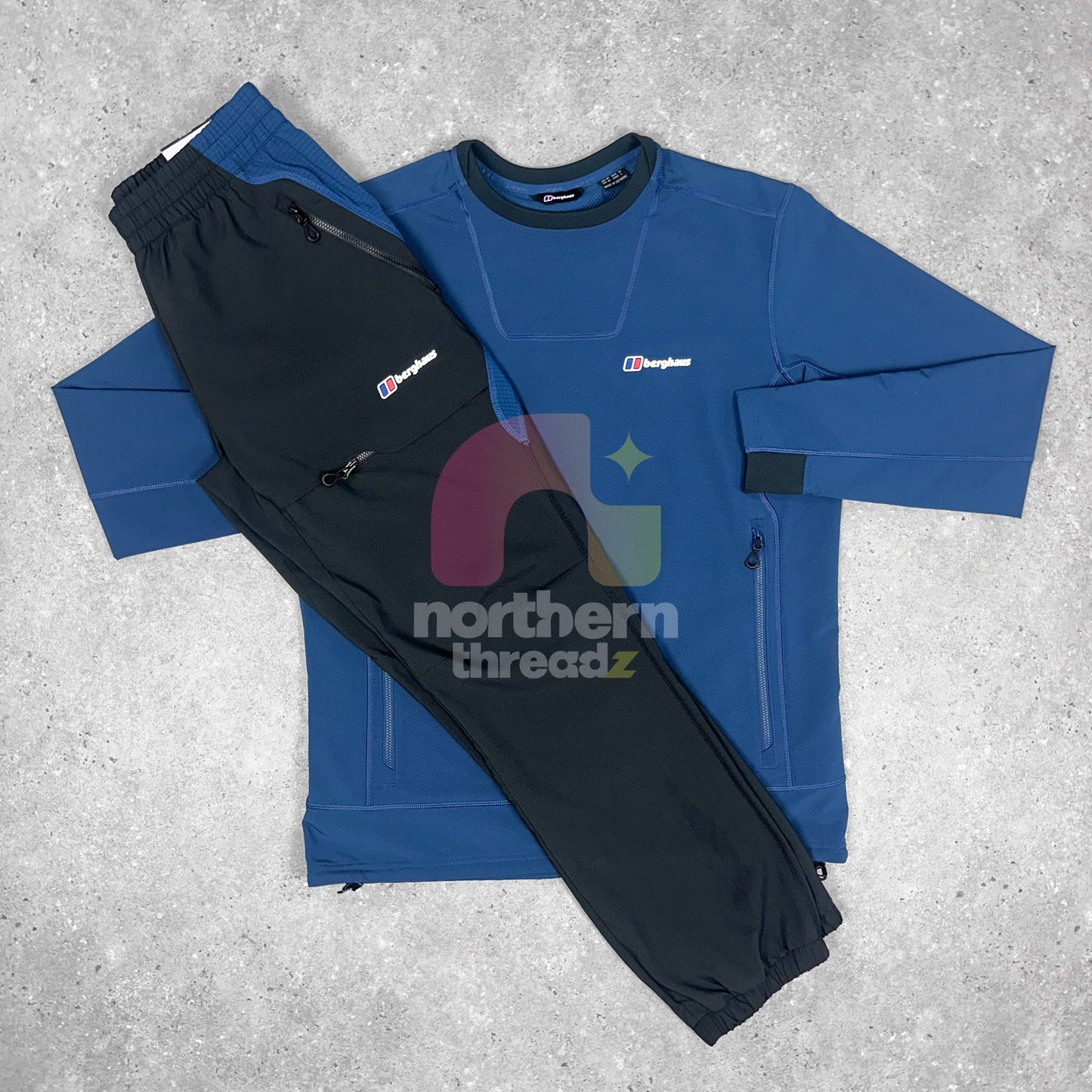 Berghaus Greenbank Tracksuit (Blue/Black)