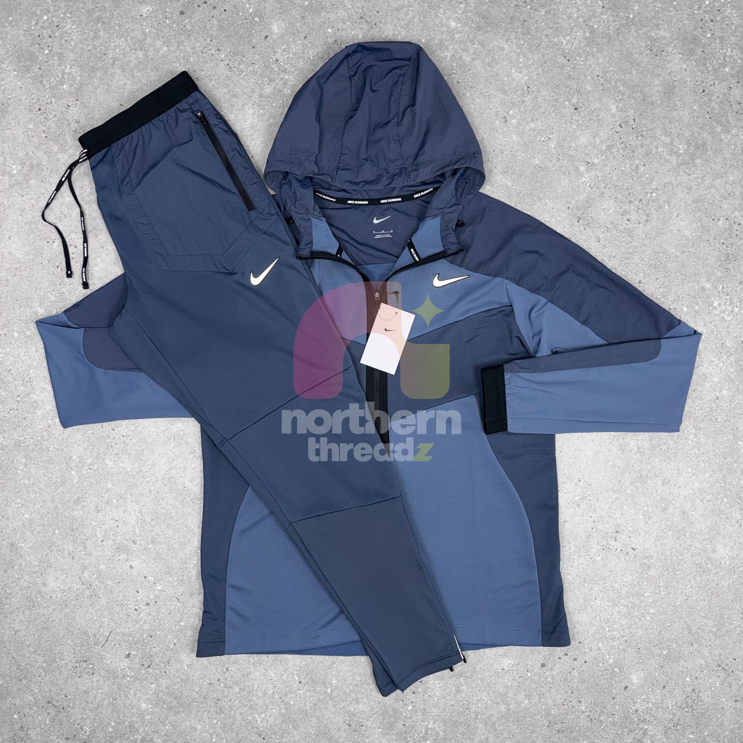 Nike Therma-Fit Tracksuit (Blue)