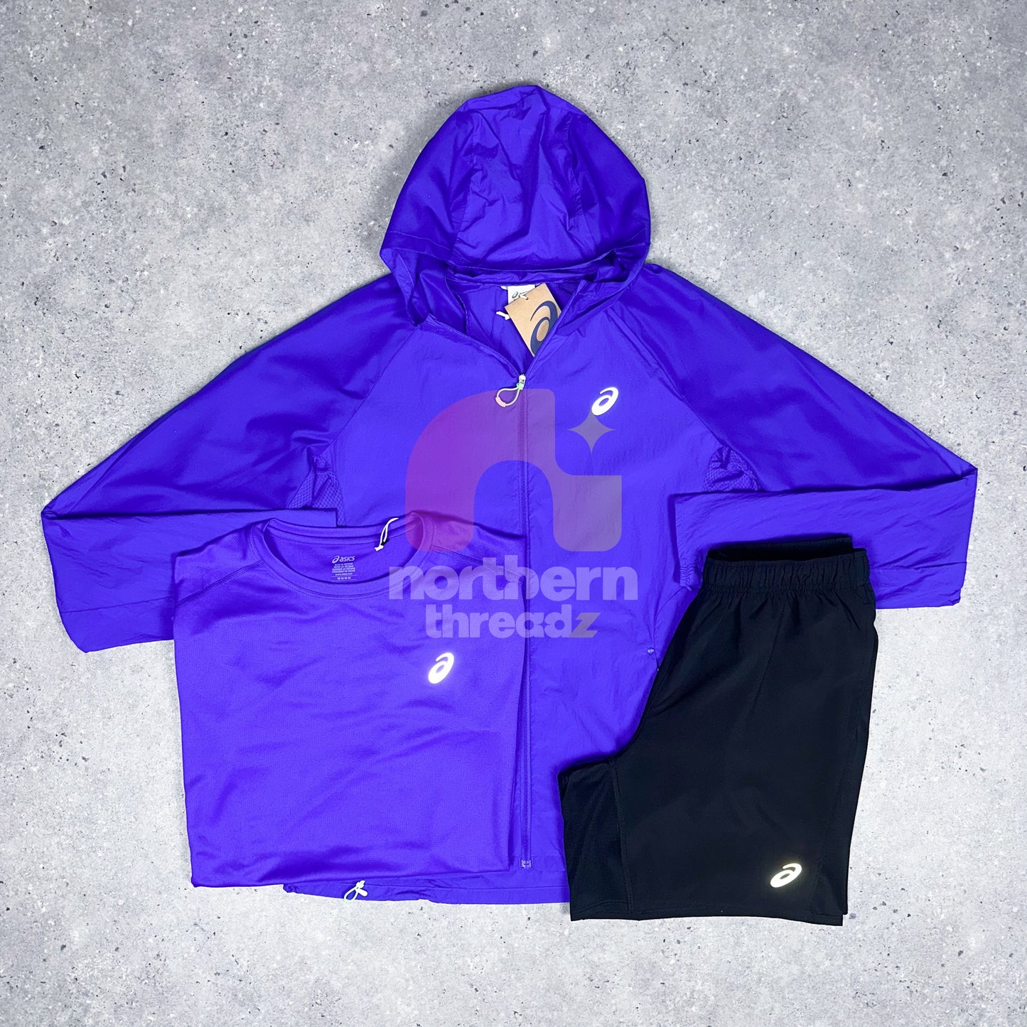 Asics Run Tri Set (Purple)