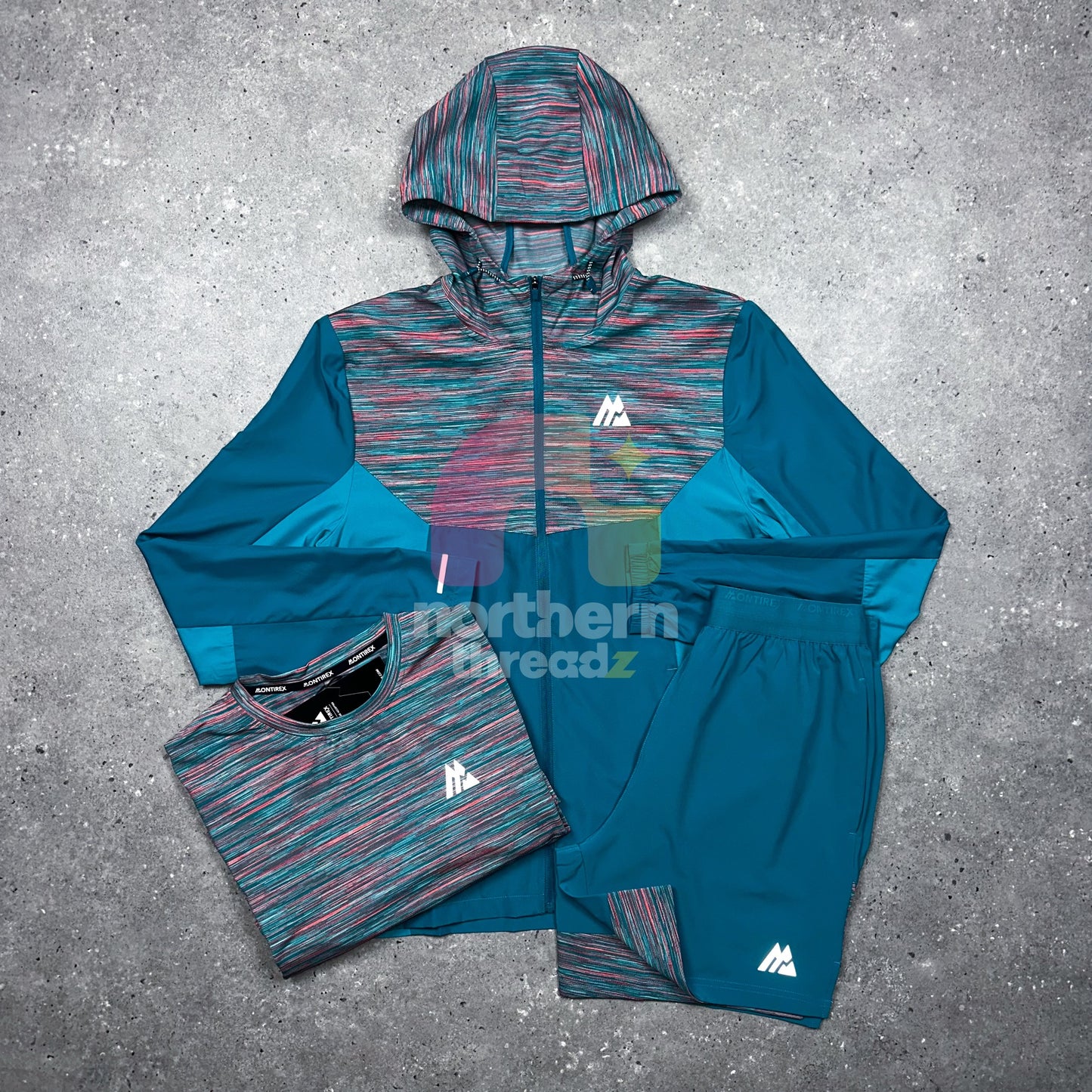 Montirex Trail Tri Set (Blue/Pink)
