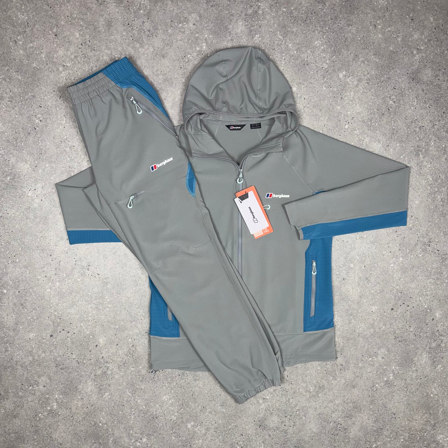 Berghaus Waver Tracksuit (Grey/Blue)