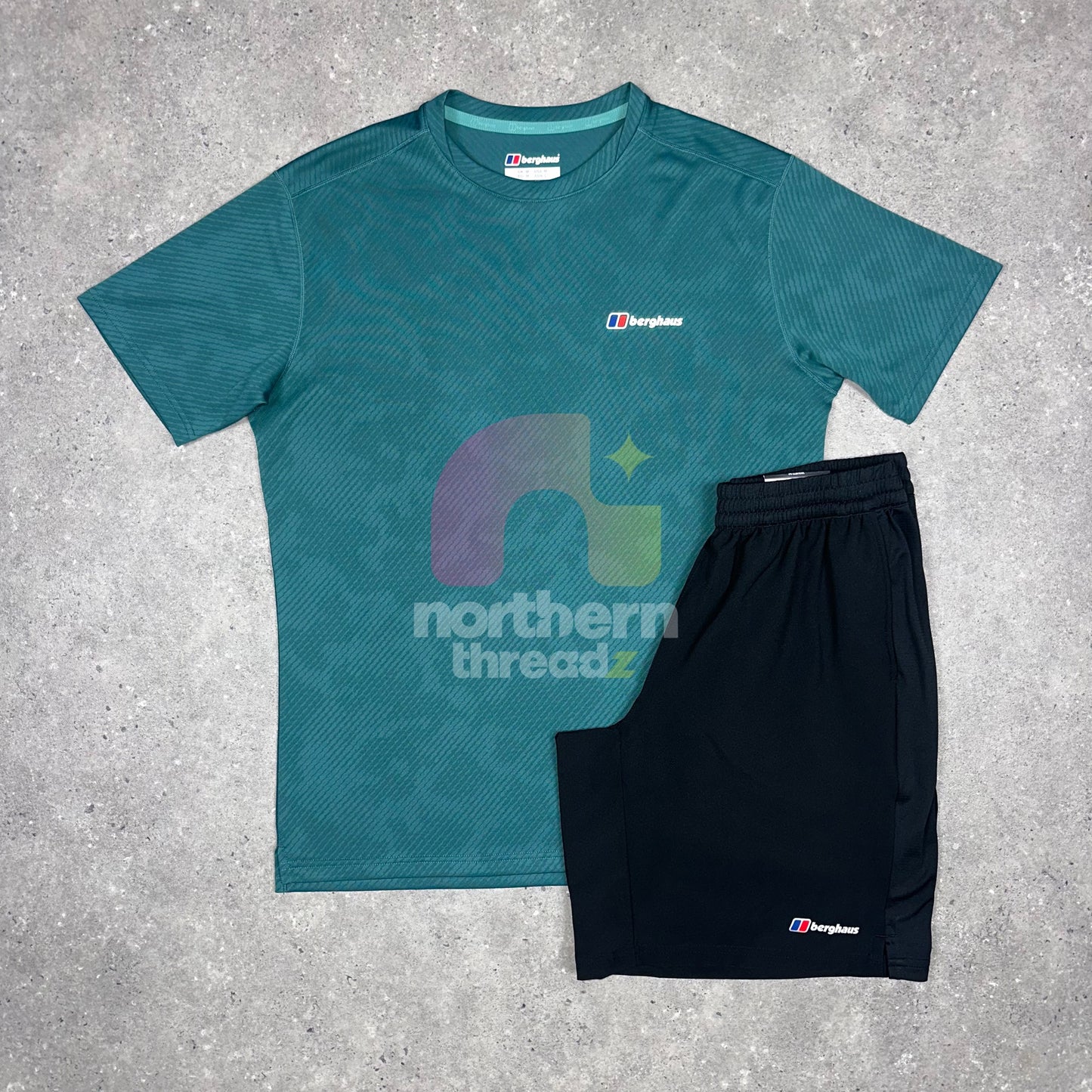 Berghaus Print Tech Set (Green)