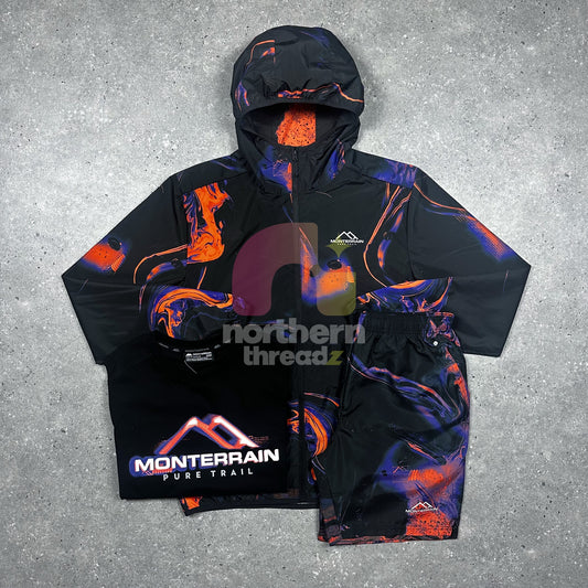 Monterrain Galaxy Tri Set (Black/Orange)
