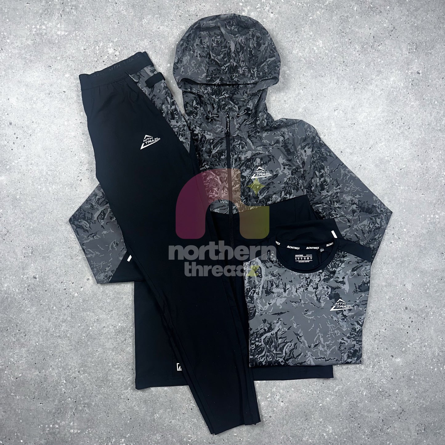 Montirex MTX Tracksuit Tri Set (Black)