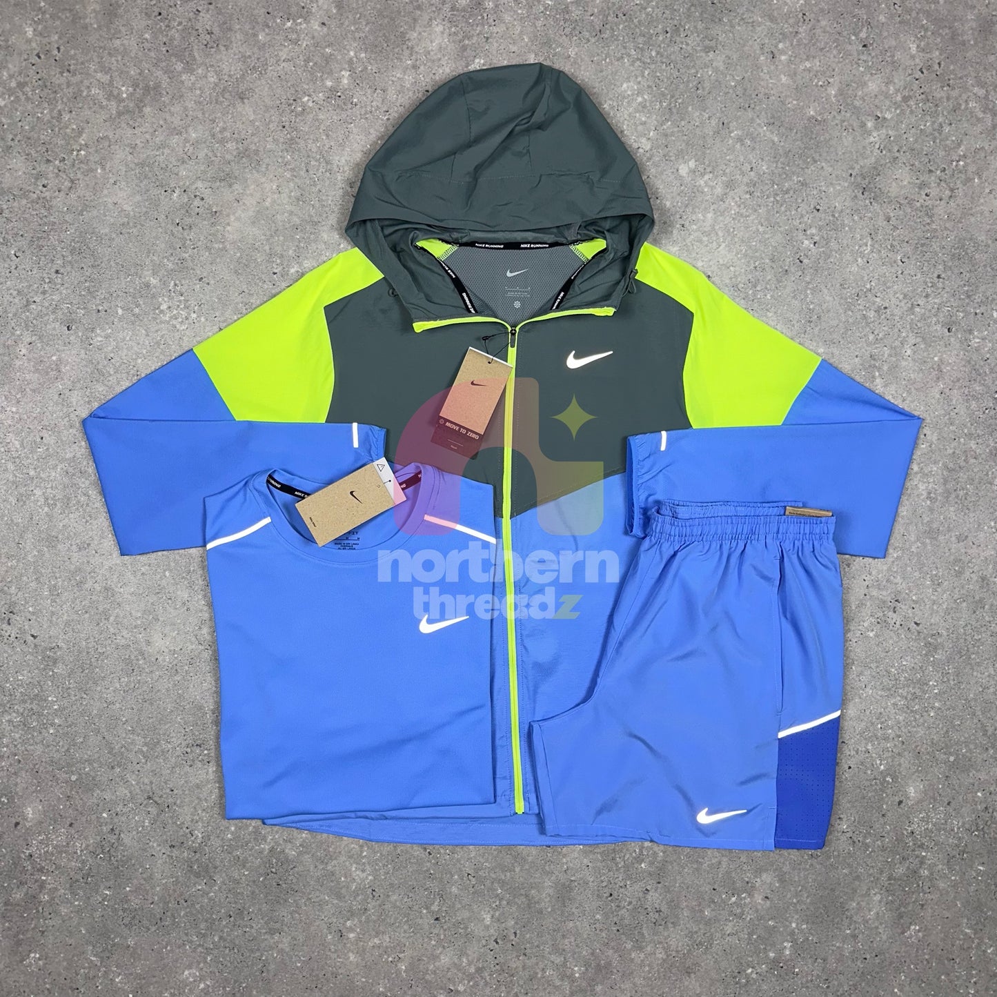 Nike Windbreaker Tri Set (Blue)