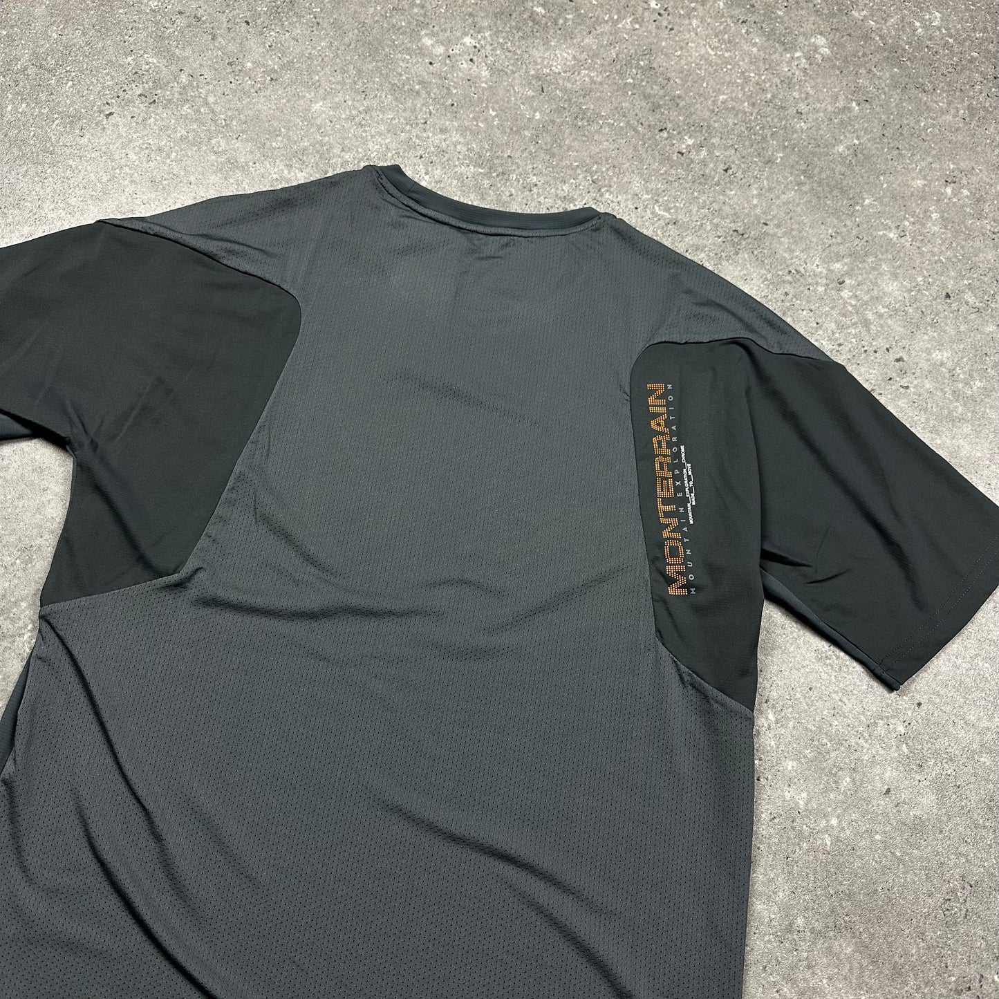 Monterrain Glide Tracksuit Tri Set (Grey/Orange)