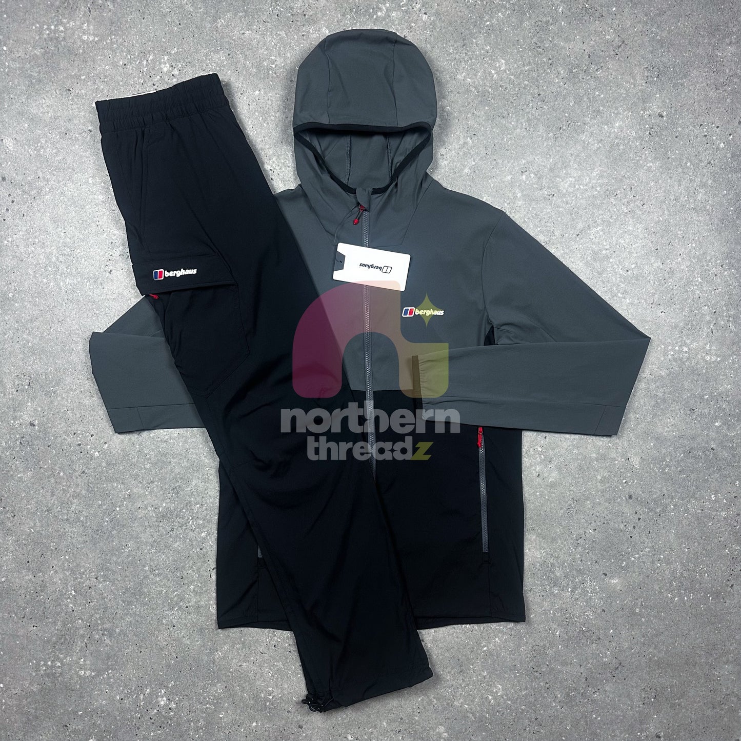 Berghaus Woven Tracksuit (Grey/Black)
