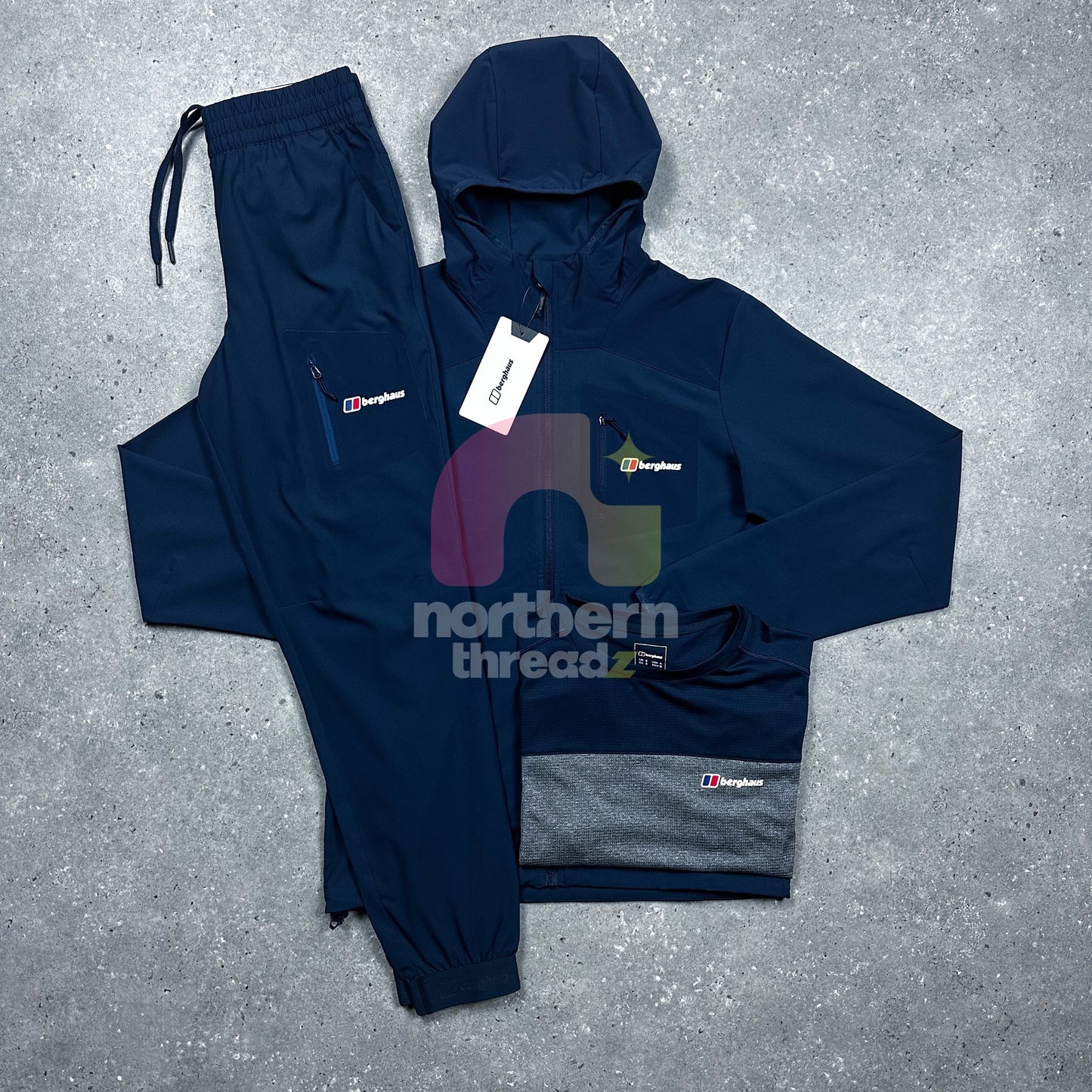 Berghaus Woven Tracksuit Tri Set (Navy)