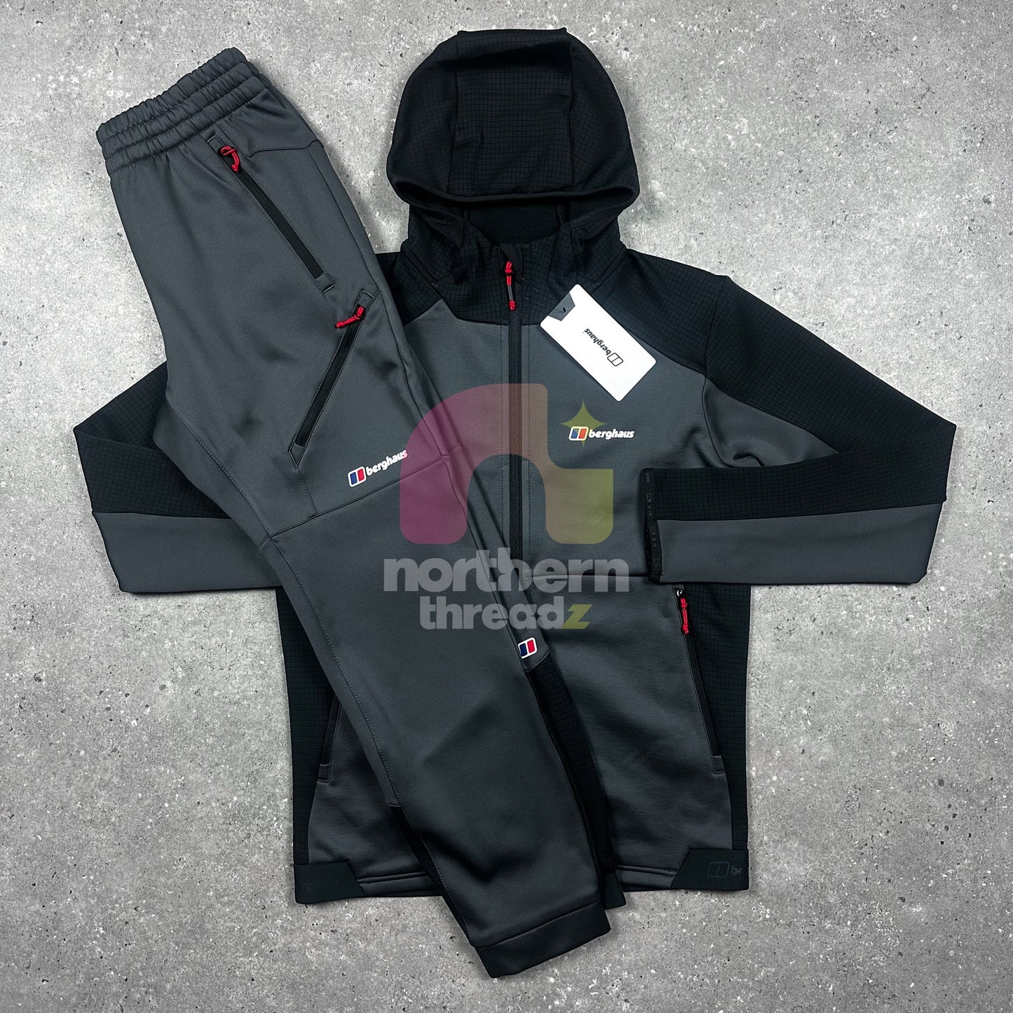 Berghaus Tech Tracksuit (Grey/Black)