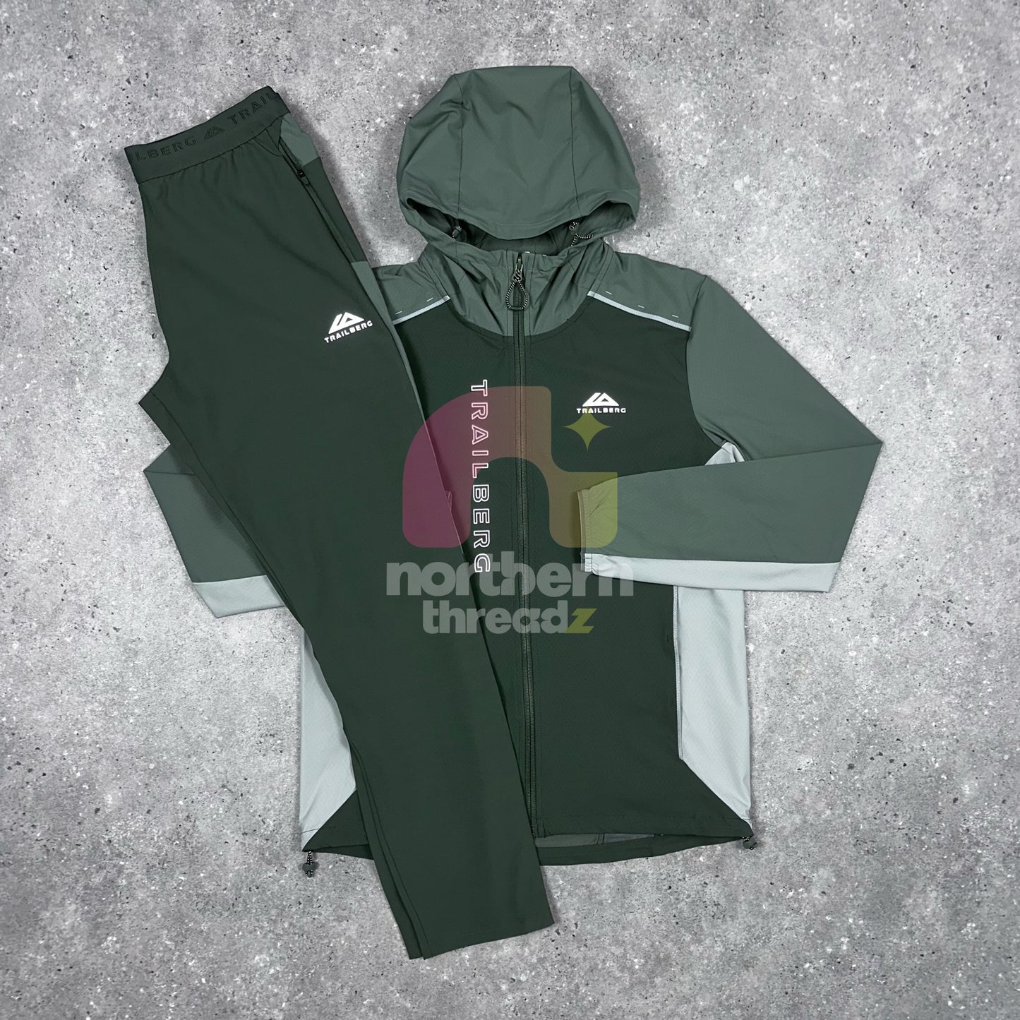 Trailberg Triathlon Tracksuit (Khaki)