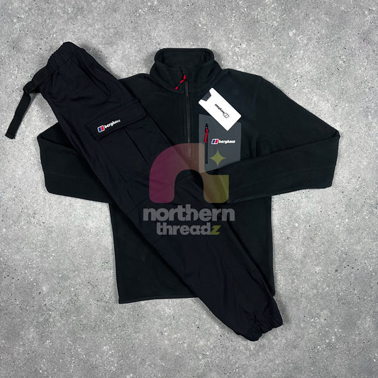 Berghaus 1/4 Zip Tech Tracksuit (Black)