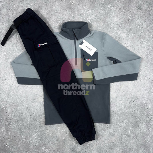 Berghaus Tech 1/4 Zip Tech Tracksuit (Grey/Black)