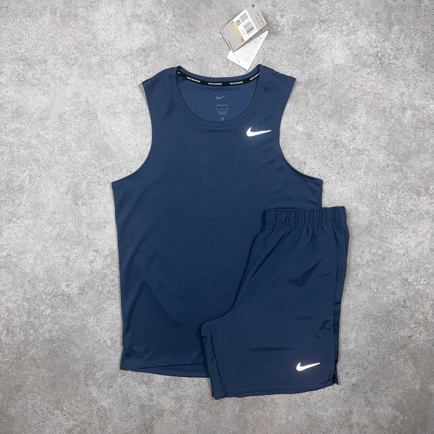 Nike Miler Vest Set (Navy)
