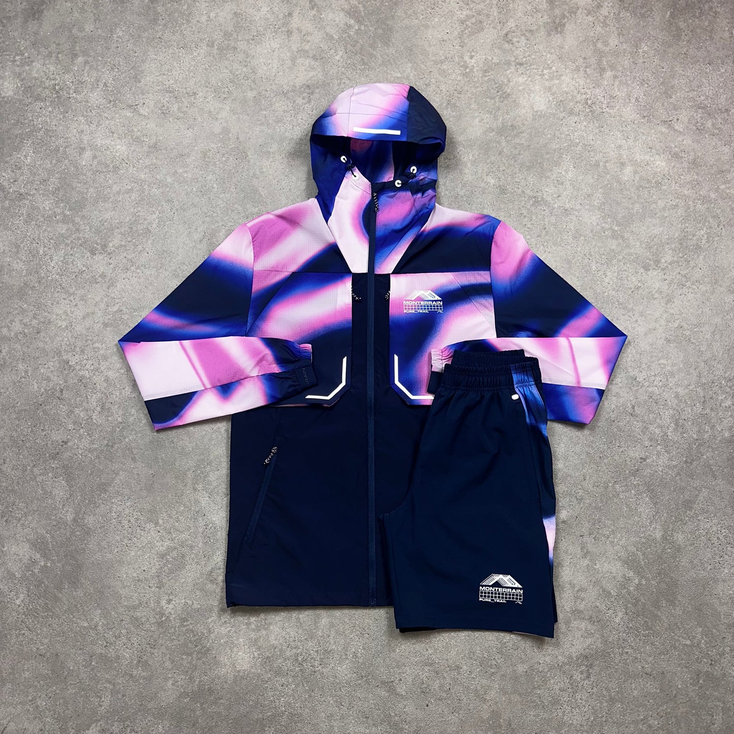 Monterrain Space Set (Navy/Purple)