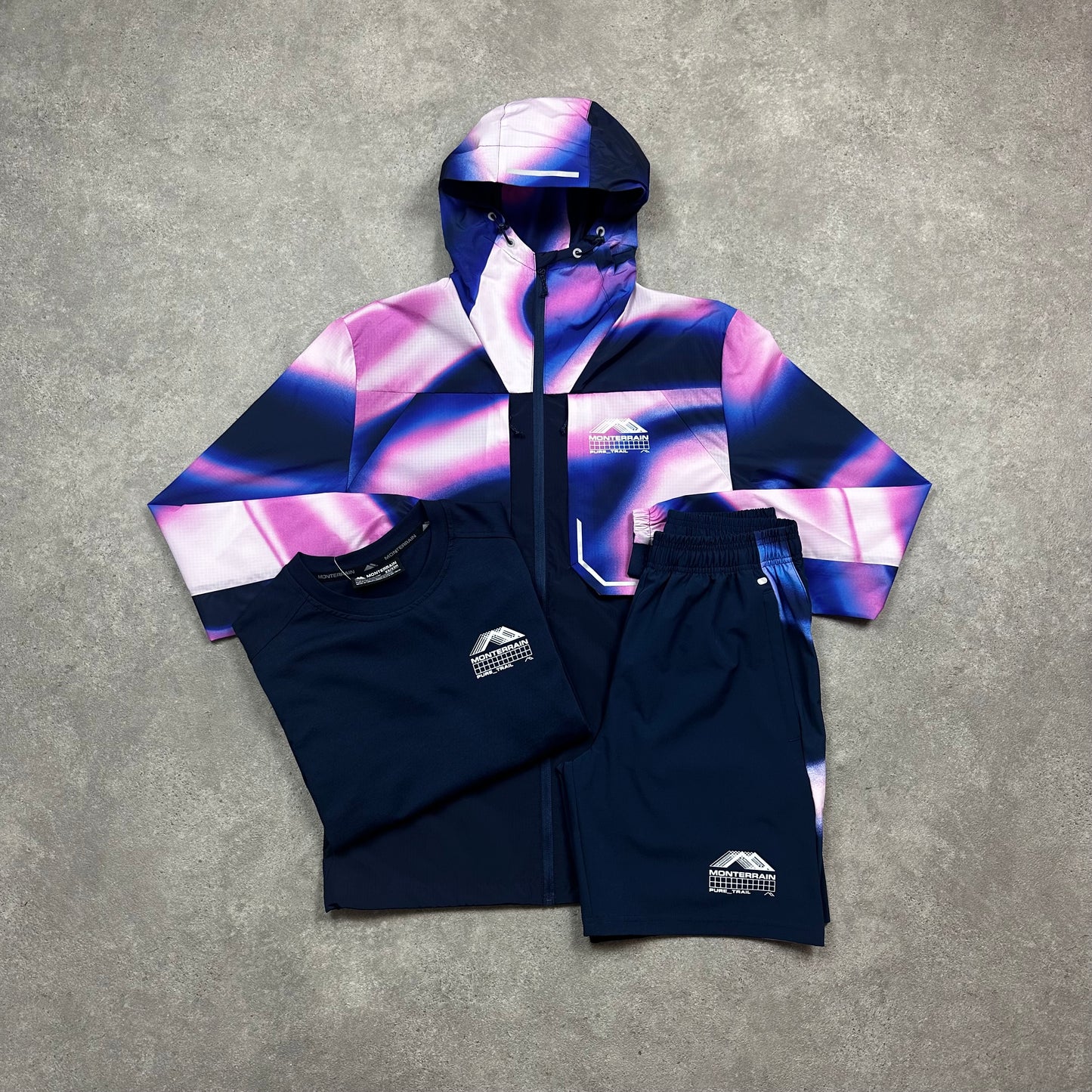 Monterrain Space Tri Set (Navy/Purple)