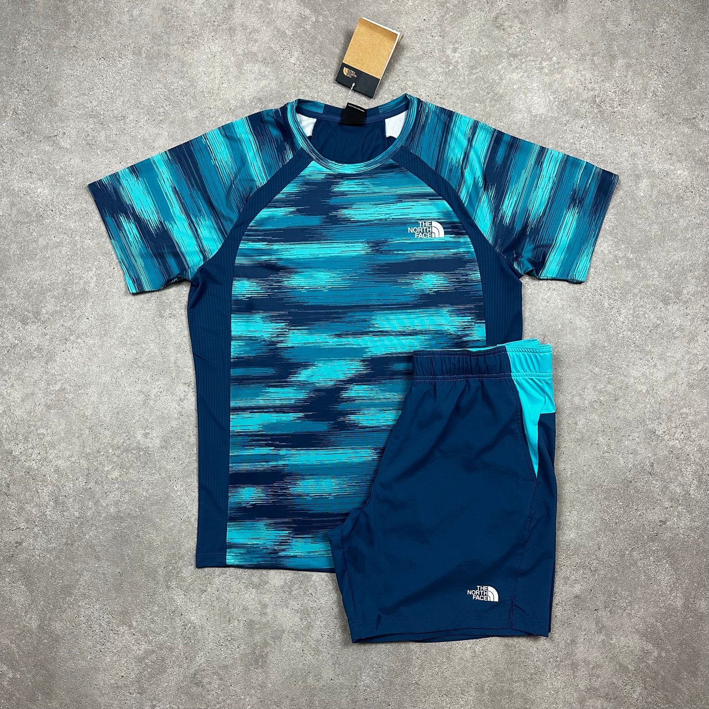 The North Face 24/7 Set (Blue/Turqoise)