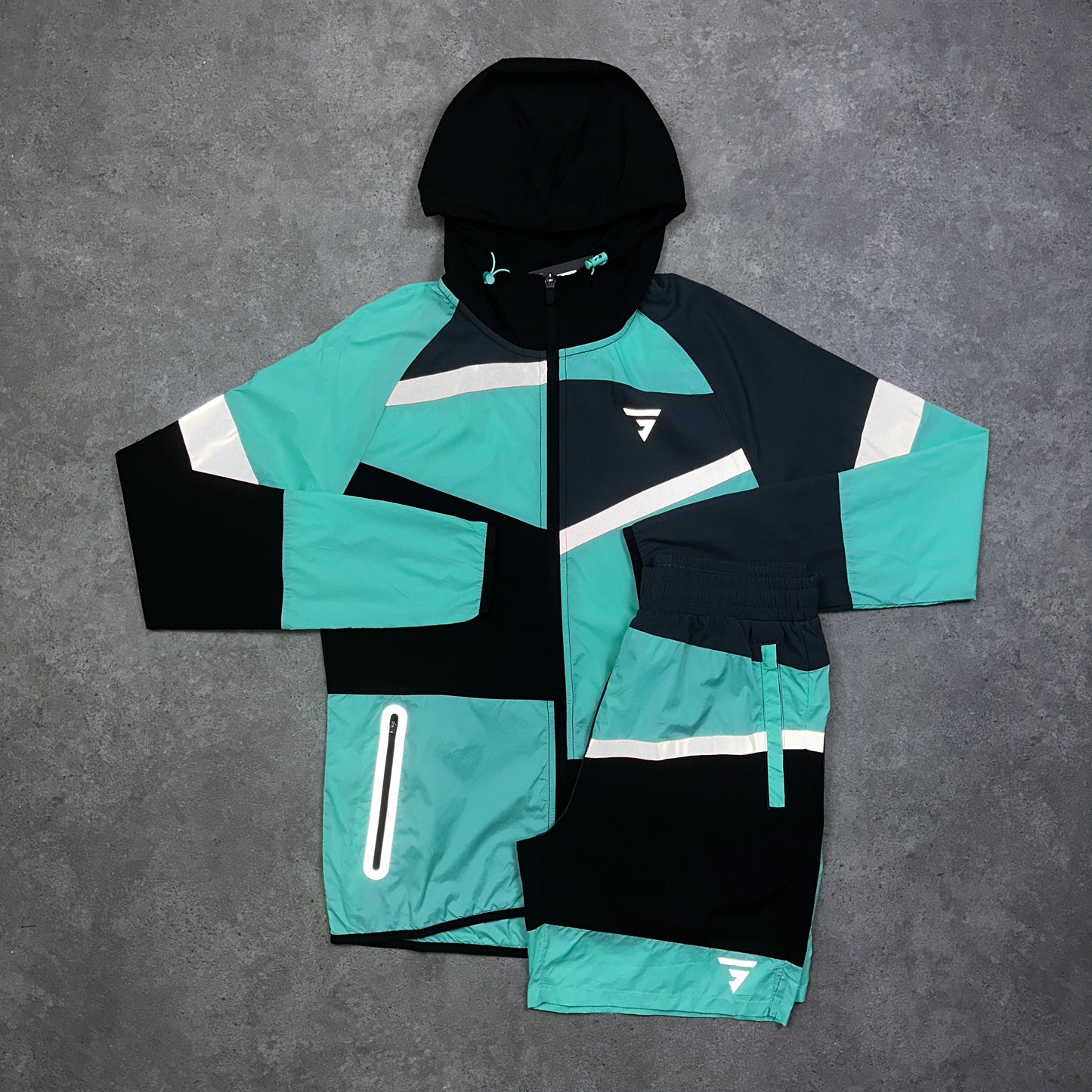 Griid Patchwork Set (Teal)