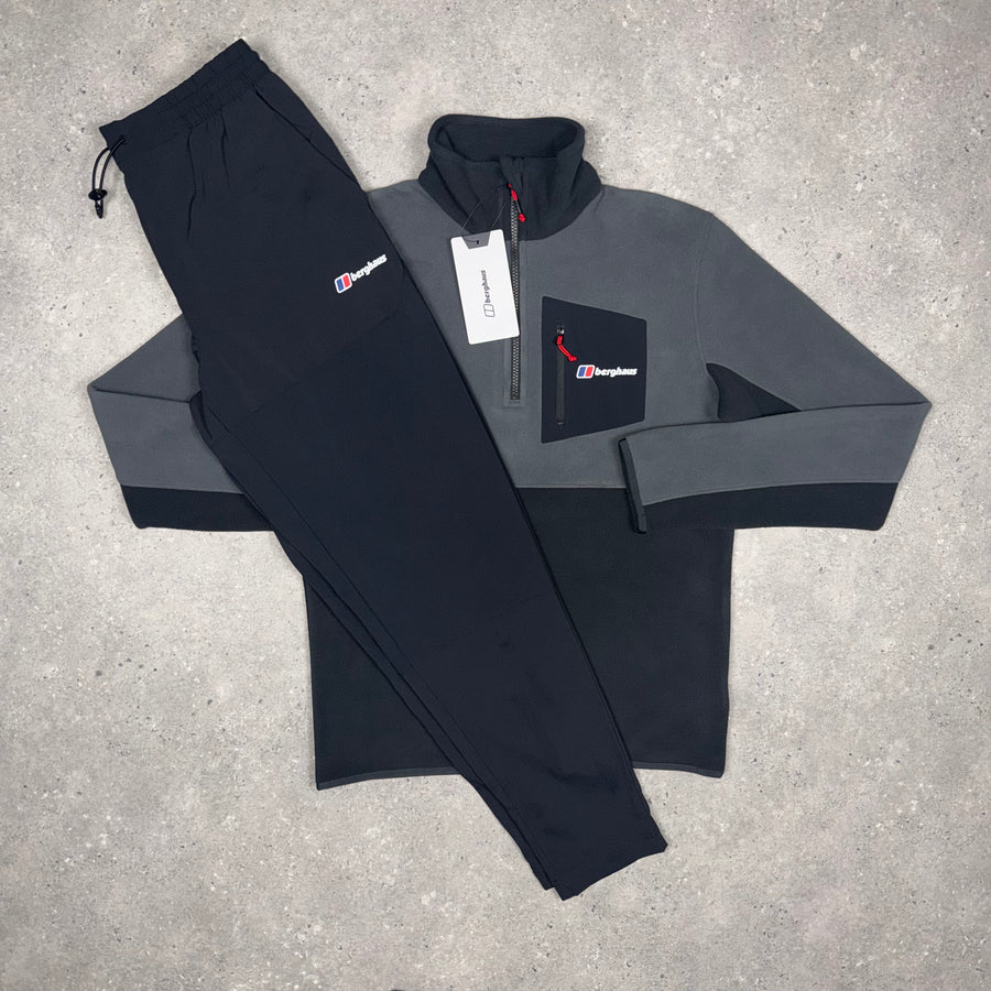 Berghaus Fleece 1/4 Zip Tracksuit ‘Black’