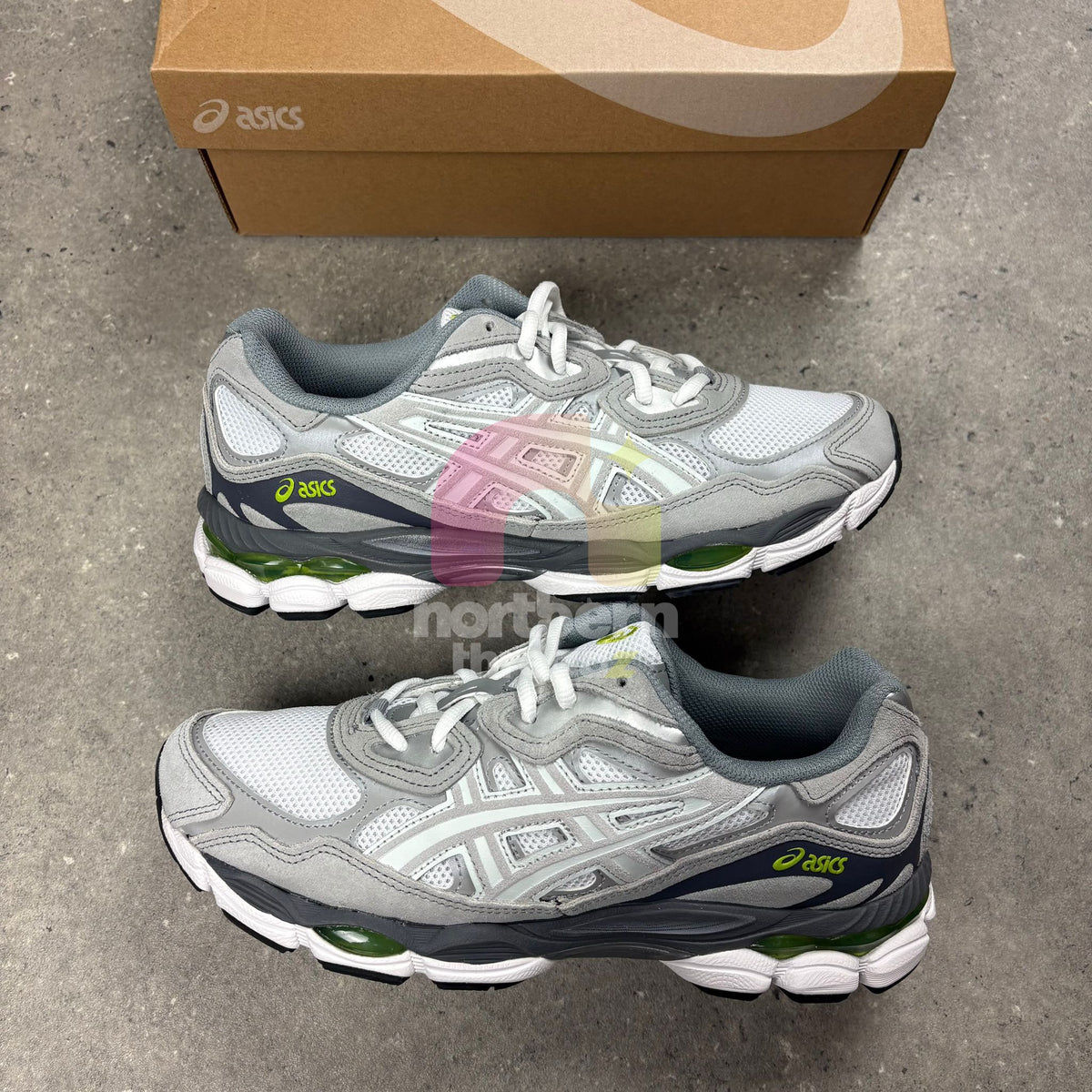 Asics Gel NYC (White Glacier Grey)