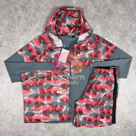Nike Windbreaker Tri Set (Red)
