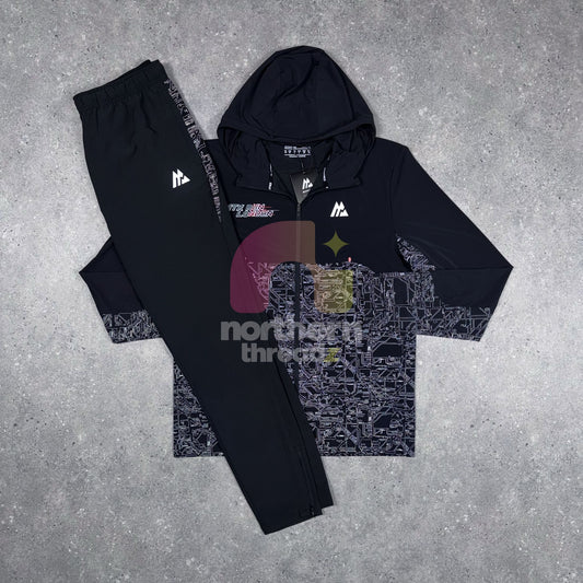 Montirex Run Tracksuit (UV Black)