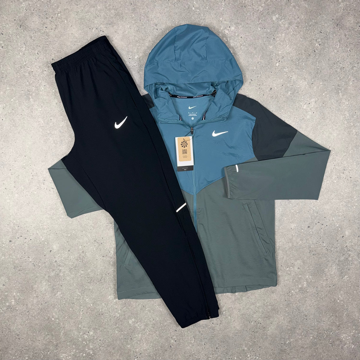 Nike Windbreaker Tracksuit 'Atlantic Slate'