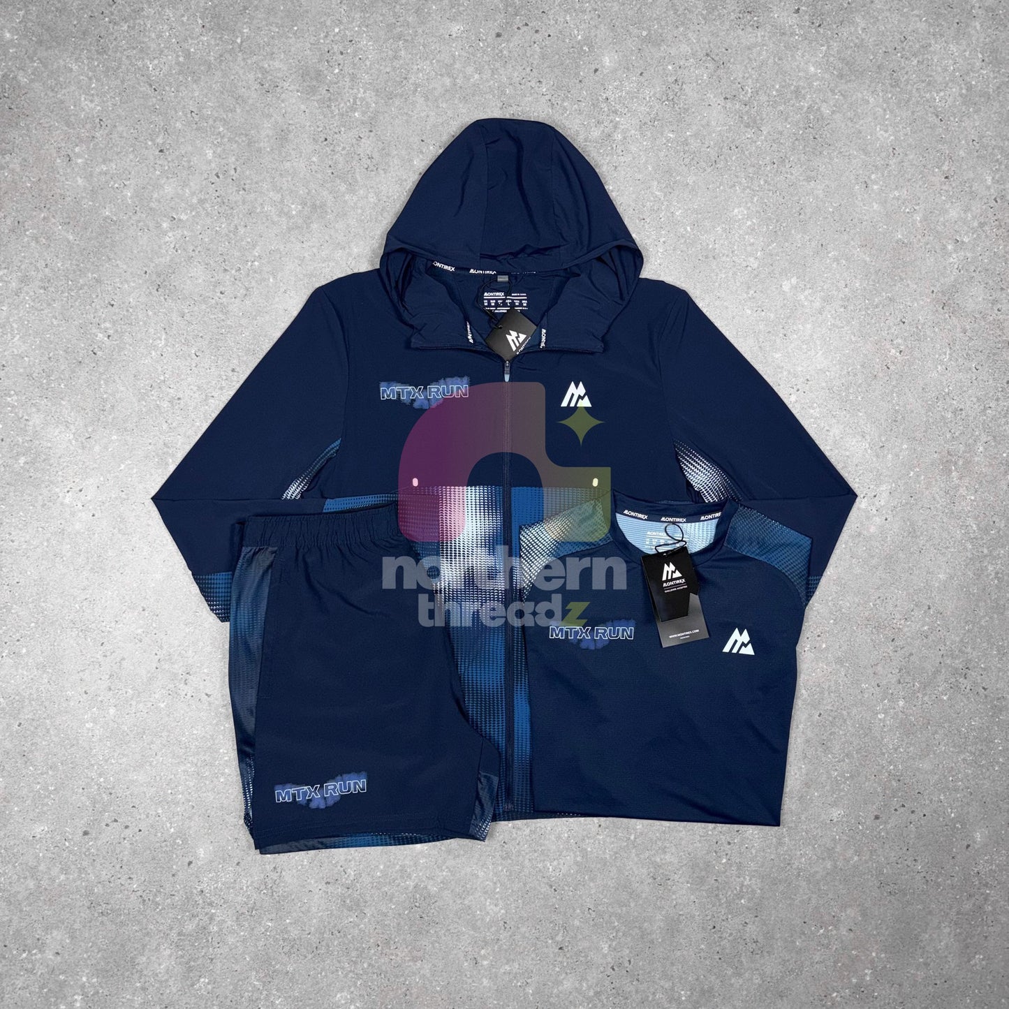 Montirex Run Tri Set (Navy)