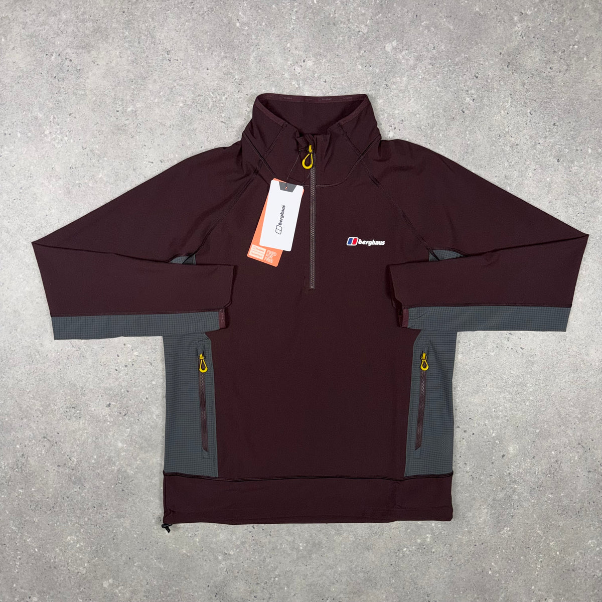Berghaus Waver 1/2 Zip 'Burgundy'