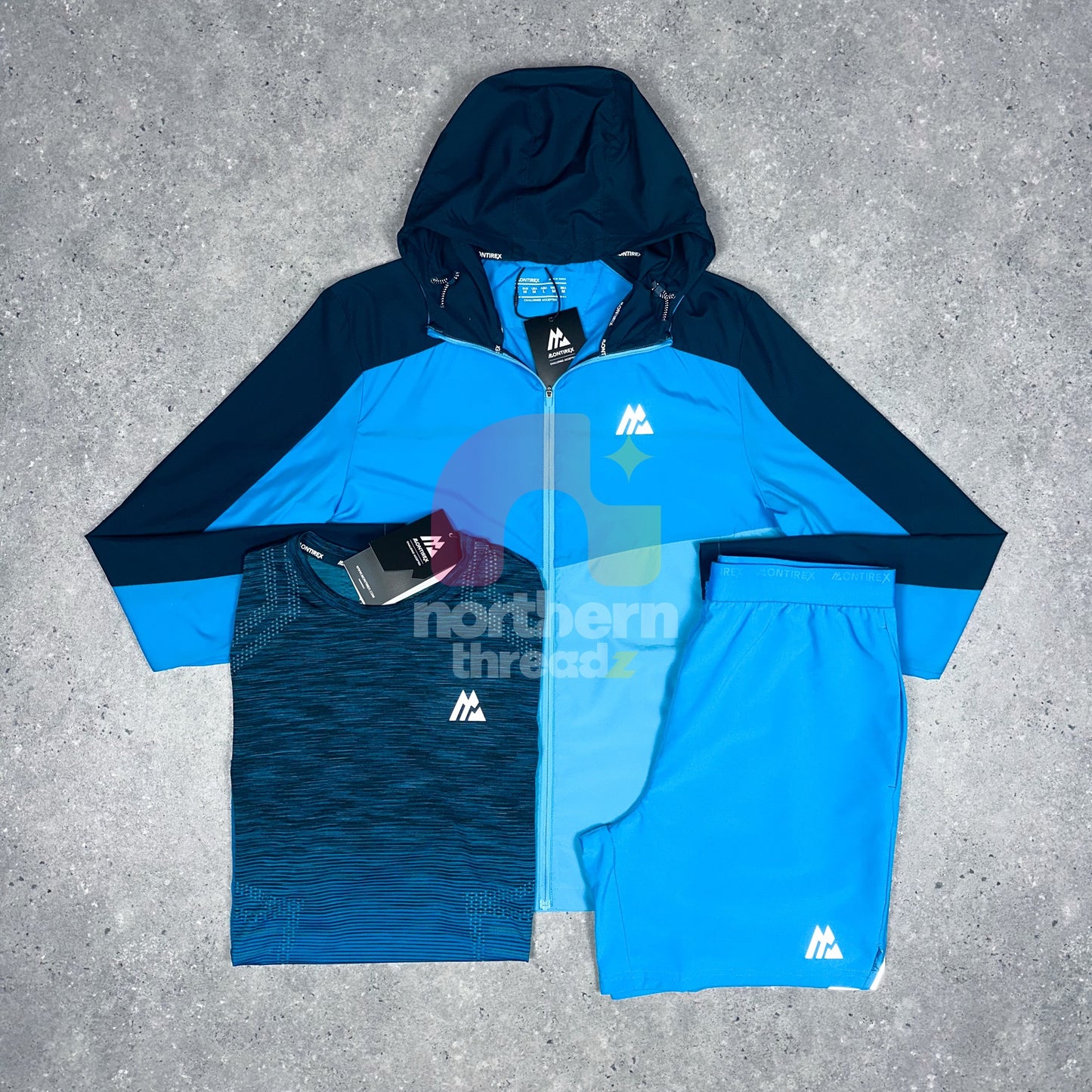 Montirex Surge Tri Set (Blue)