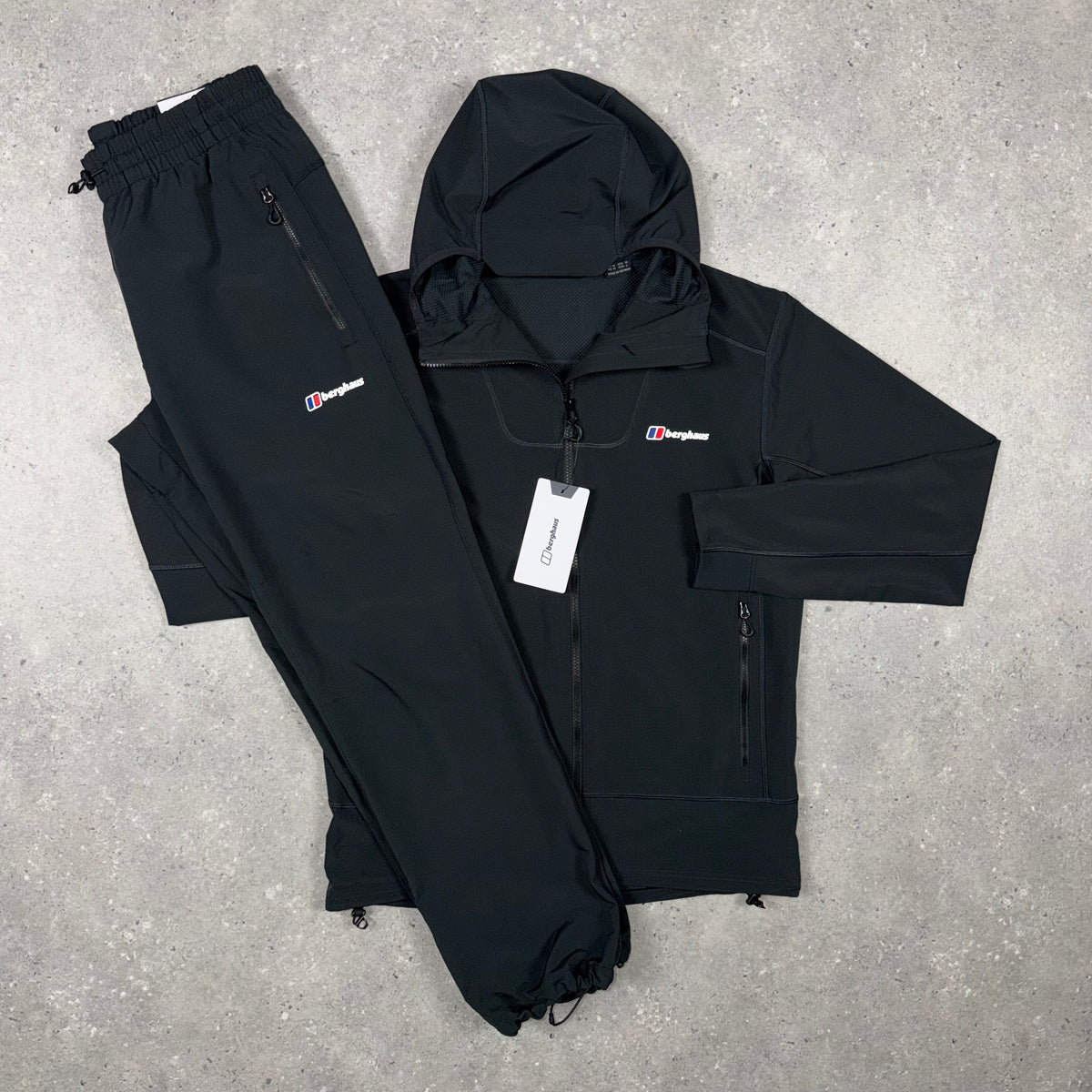 Berghaus Terrain Hooded Tracksuit 'Black'