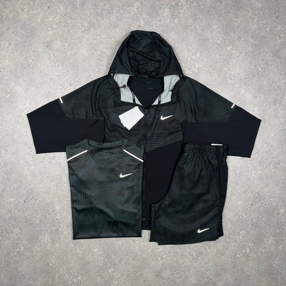Nike Rave Windbreaker Tri Set (Green/Black)
