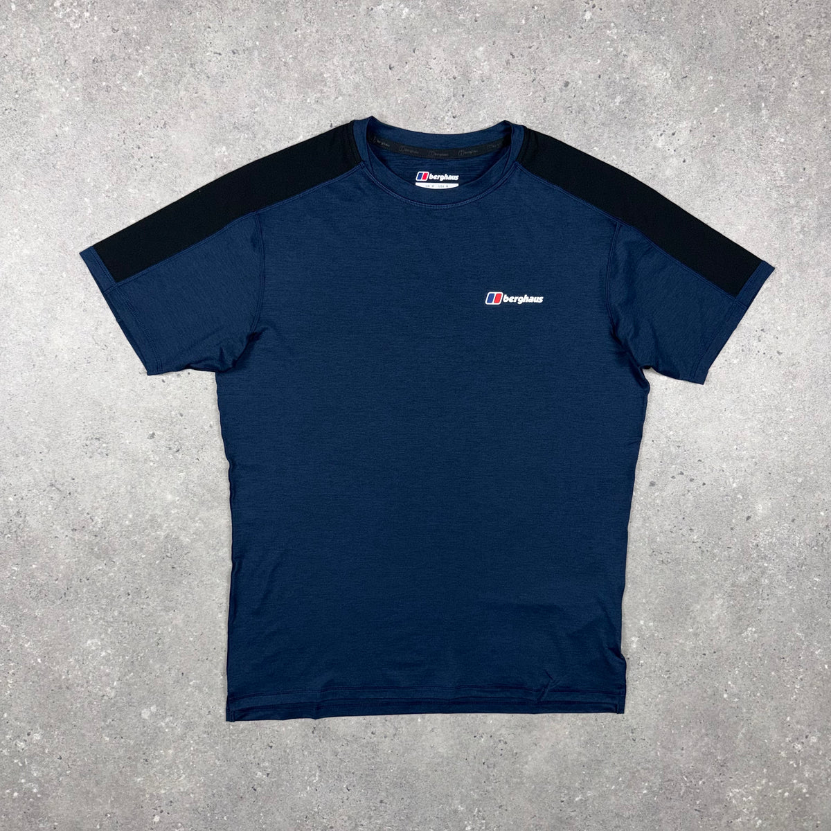 Berghaus Farndale Tech T-Shirt 'Black/Blue'