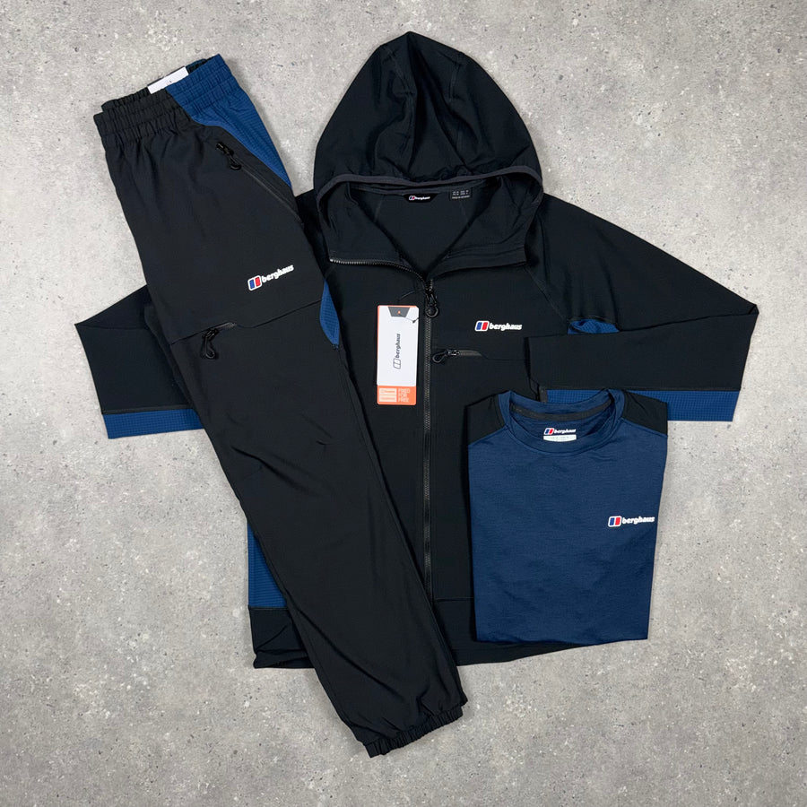 Berghaus Waver Tracksuit Set 'Black/Blue'