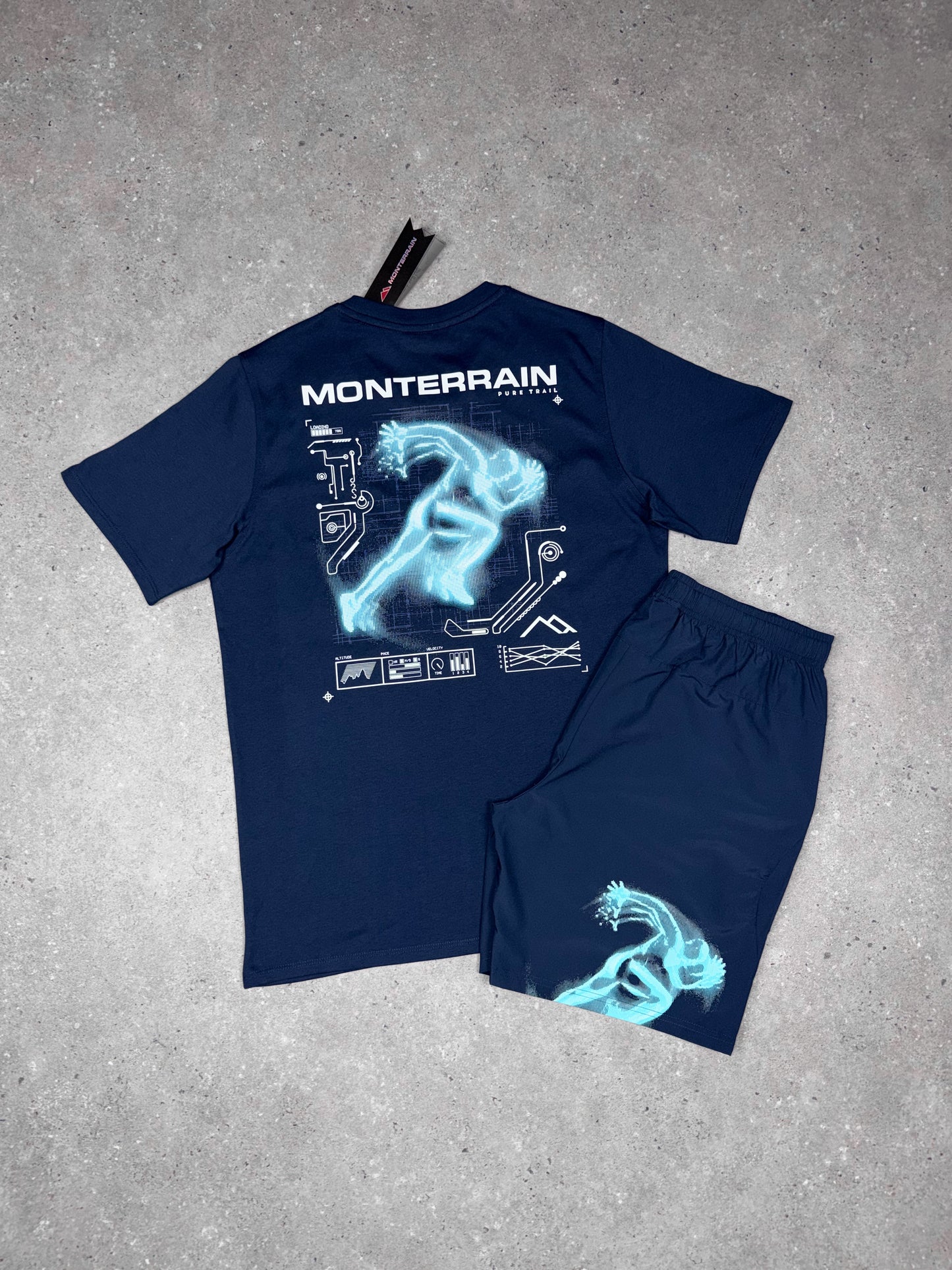 Monterrain Ascend Tri Set (Navy)