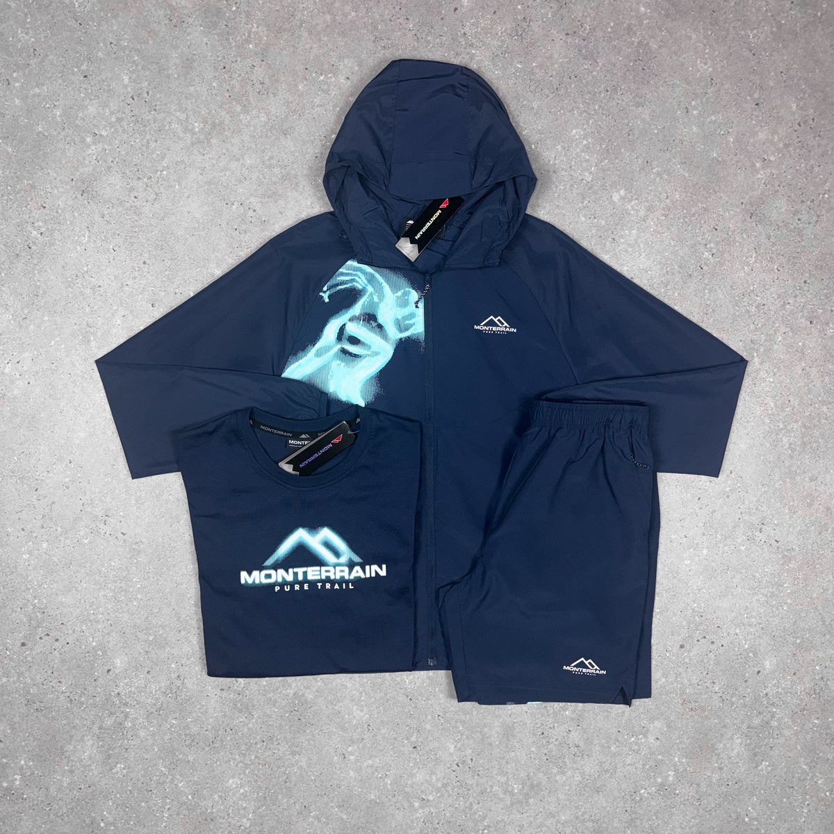 Monterrain Ascend Tri Set 'Navy'