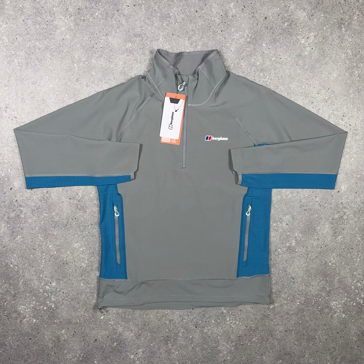 Berghaus 1/2 Zip 'Grey/Blue'