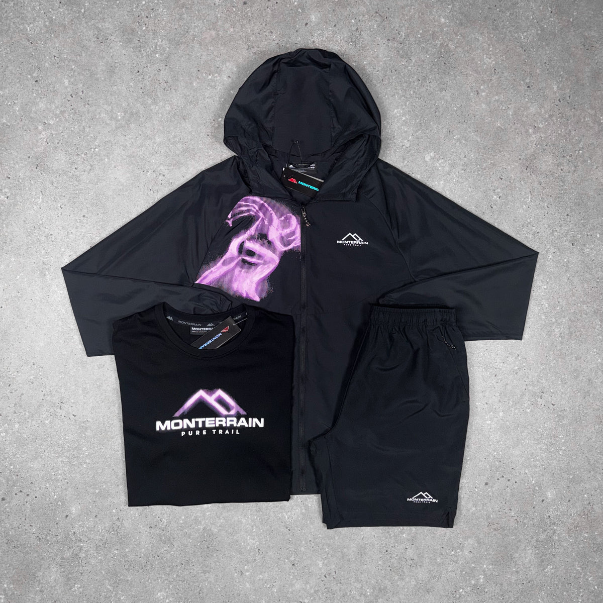 Monterrain Ascend Tri Set 'Black/Pink'
