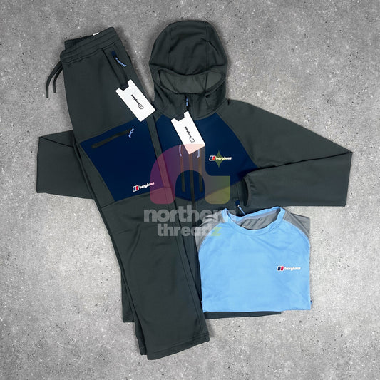 Berghaus Apex Tech Tracksuit Tri (Grey/Blue)