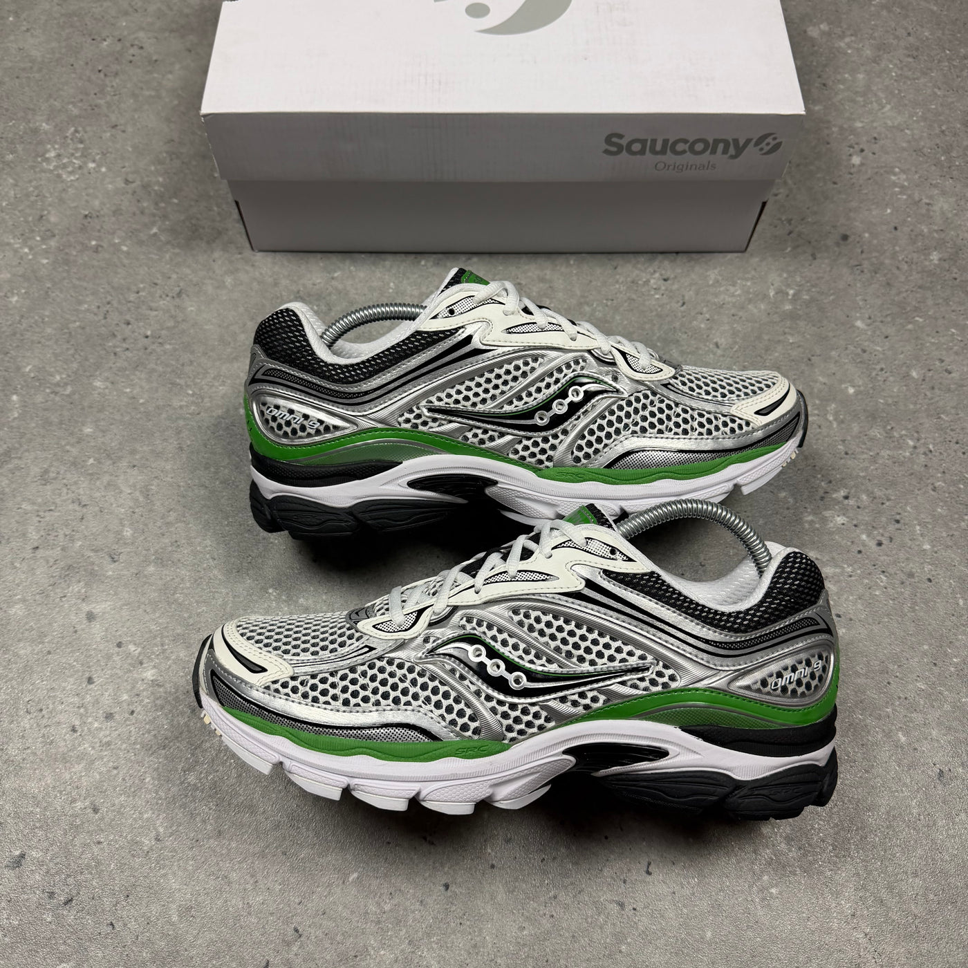 Saucony Pro-Grid Omni 9 'Silver Green'