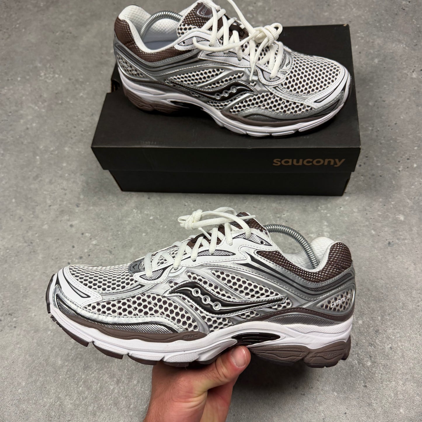 Saucony Pro-Grid Omni 9 (Brown)