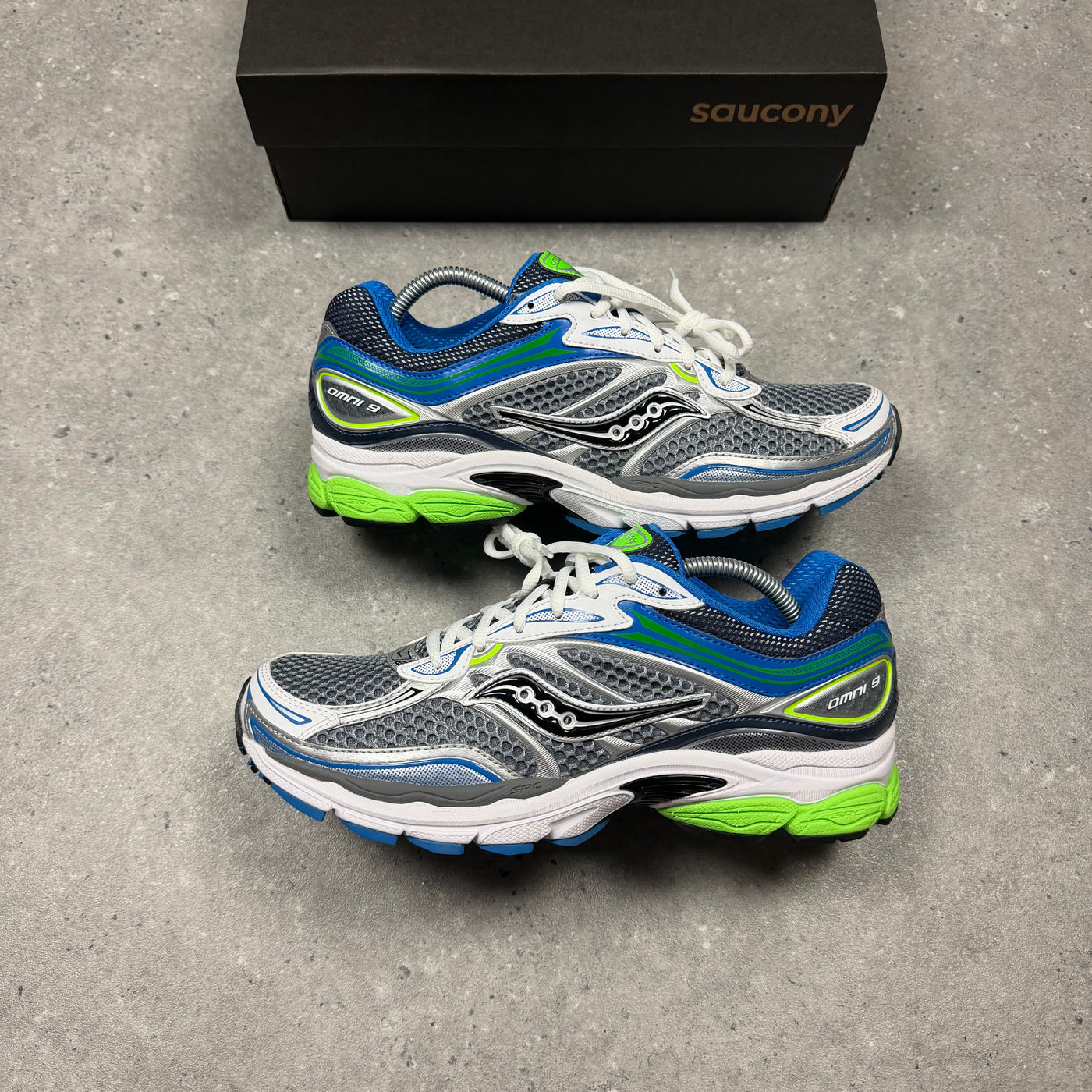 Saucony Pro-Grid Omni 9 (Grey Slime)
