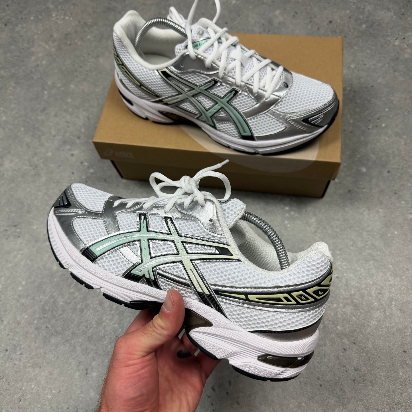 Asics Gel-1130 (White Verdigris)