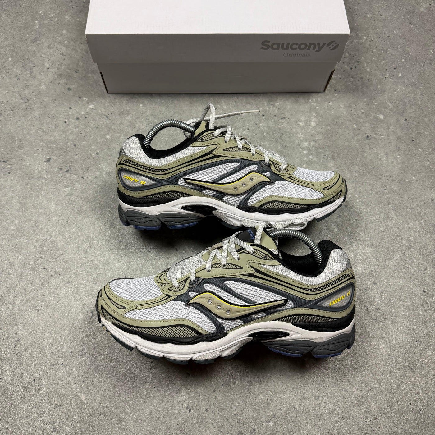 Saucony Pro-Grid Omni 9 'White Gold'