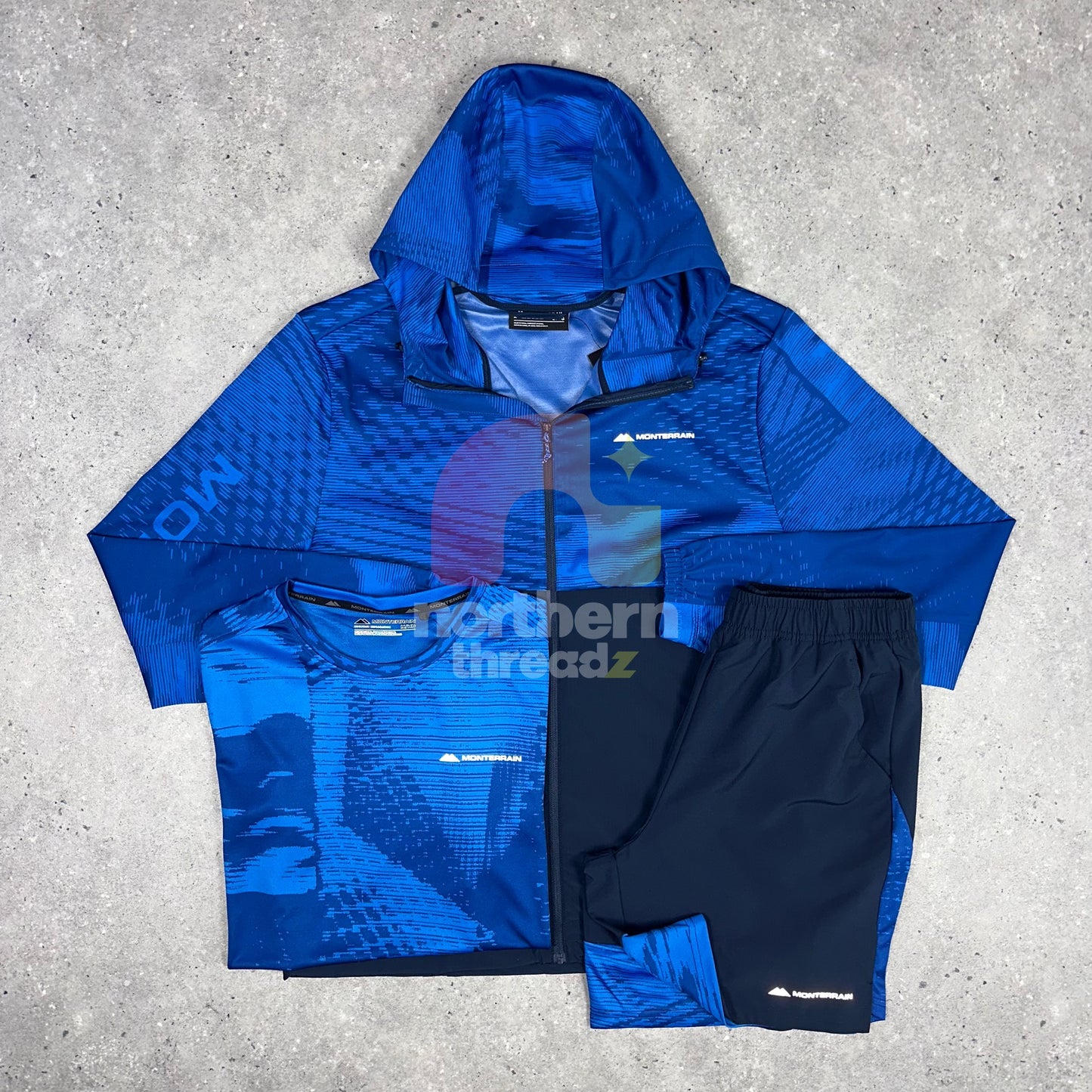 Monterrain Divide Tri Set (Blue)