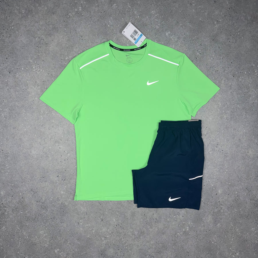 Nike Miler Set 'Lime/Navy'