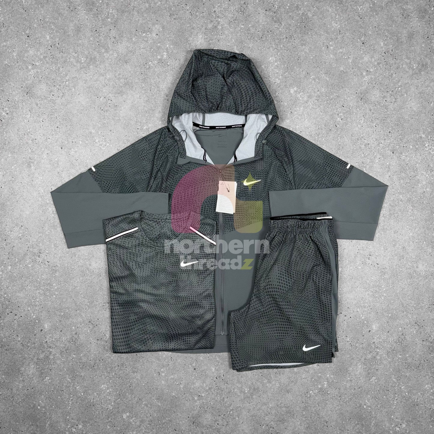 Nike Rave Windbreaker Tri Set (Grey)