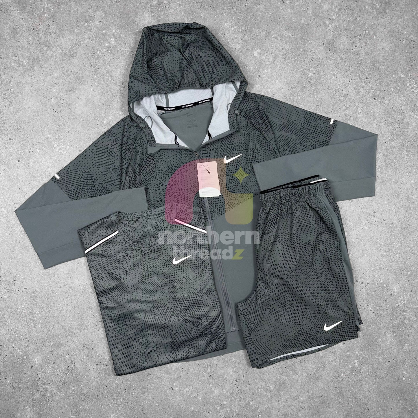 Nike Rave Windbreaker Tri Set (Grey)
