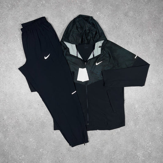 Nike Rave Tracksuit (Black/Green)