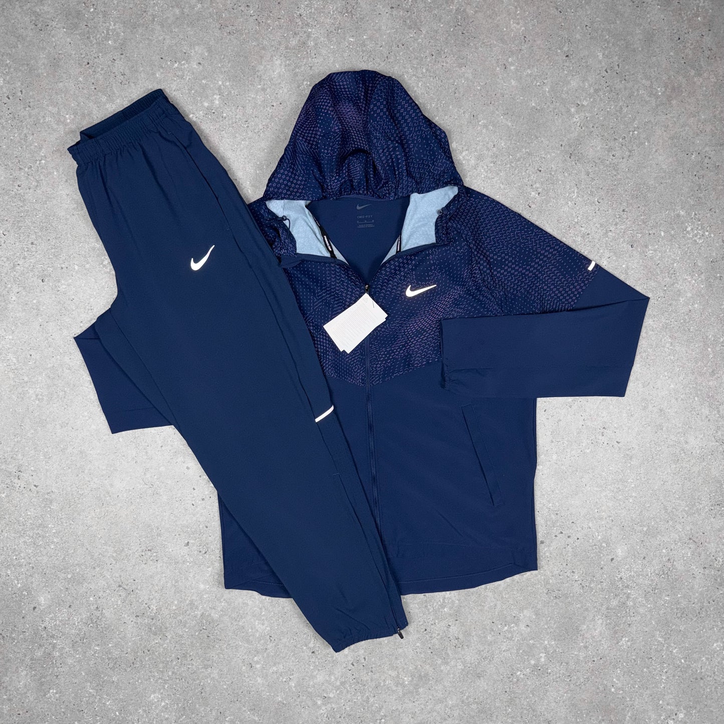 Nike Rave Tracksuit (Navy/Purple)