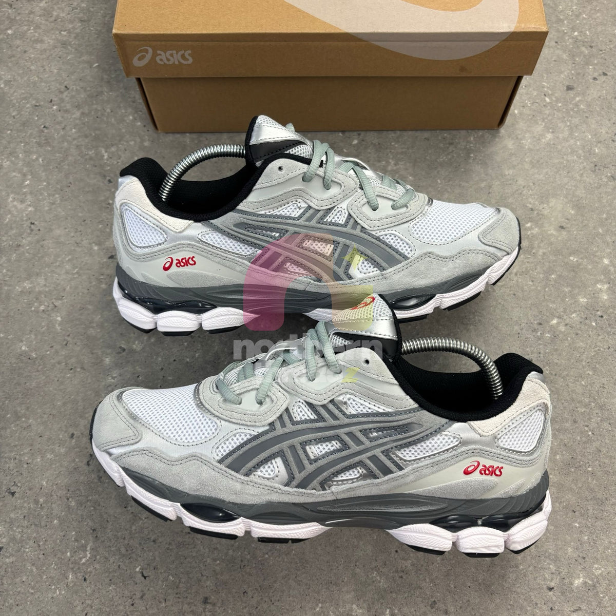ASICS Gel NYC (White Steel Grey)